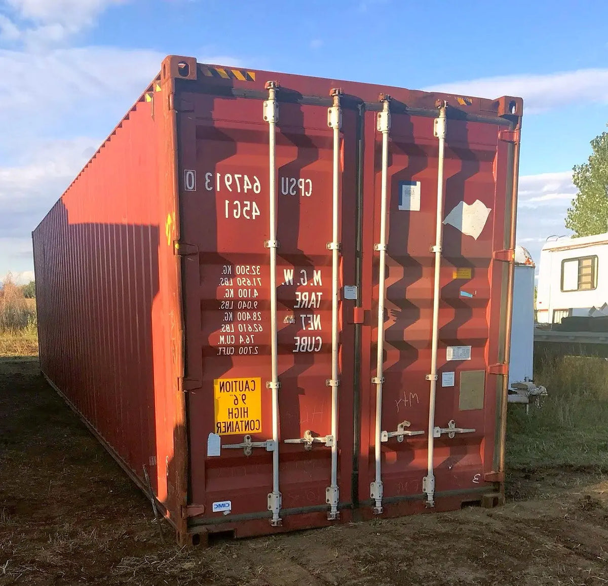 Used 40ft High Cube Shipping Container, view 4