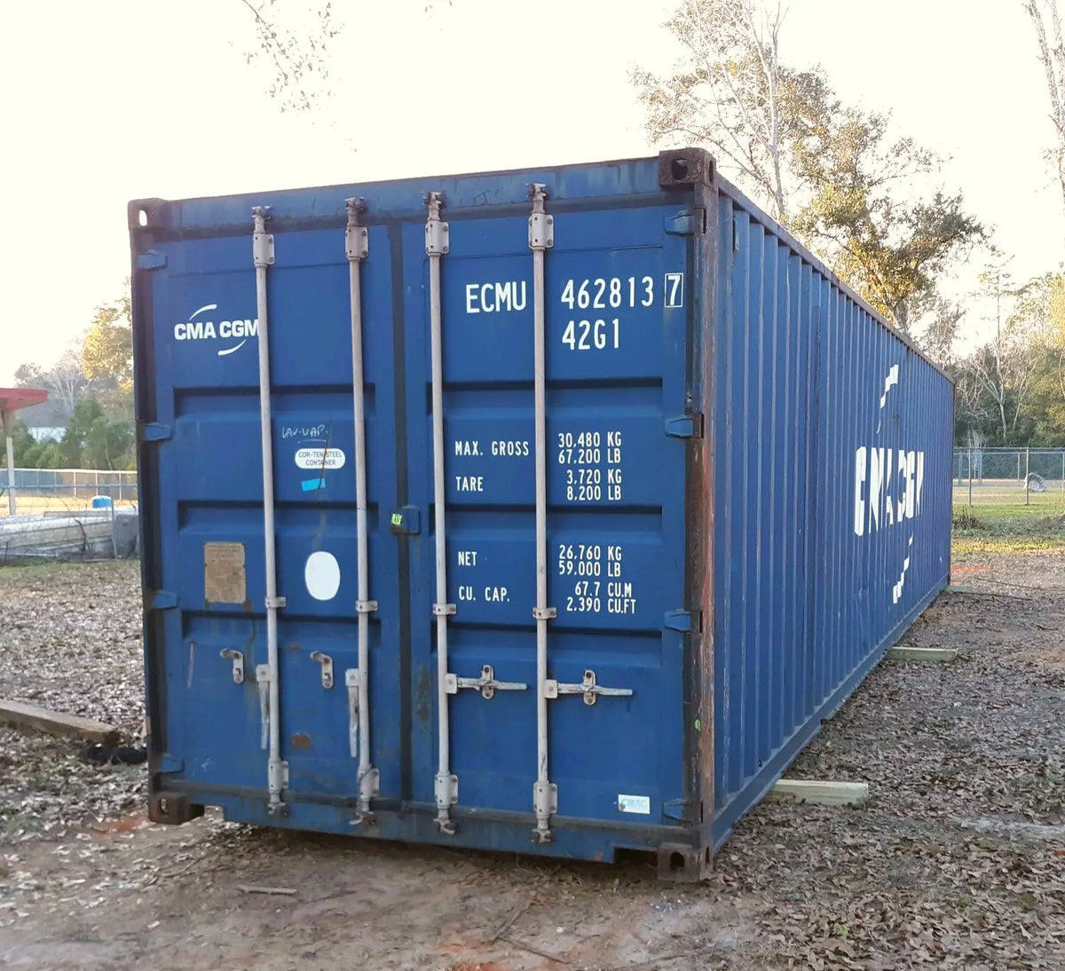 Used 40ft Standard Shipping Container